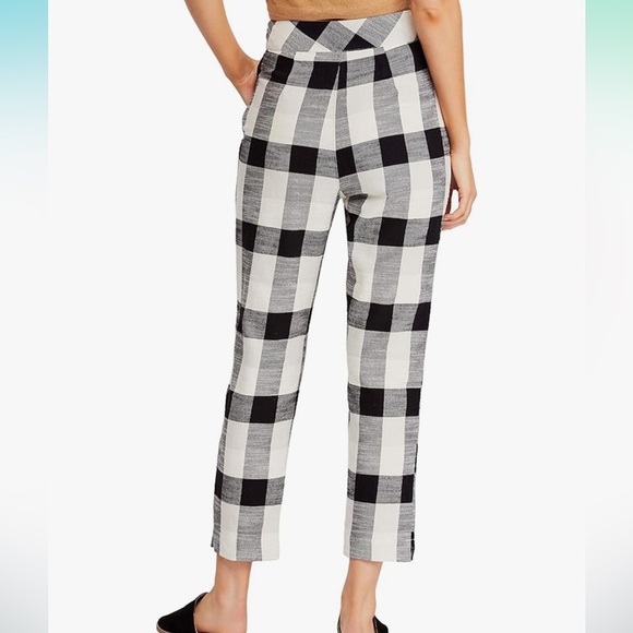 Free People Clear Skies Pant - Checkered Pattern - Picture 4 of 7